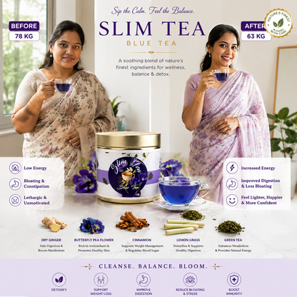 Younglyf Herbal Blue Tea | 100% Caffeine-Free Butterfly Pea